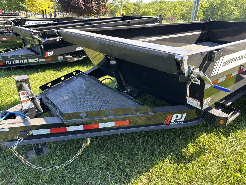 2027 PJ Trailers 14'x83" Low Pro Telescopic Dump