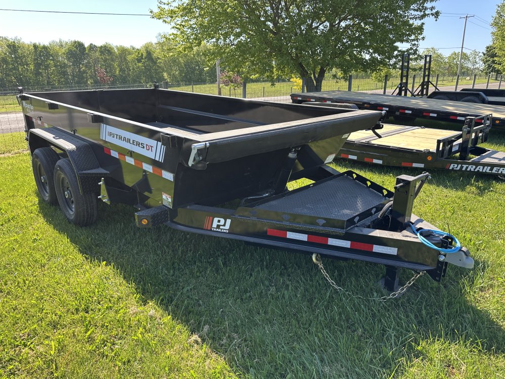 2027 PJ Trailers 14'x83" Low Pro Telescopic Dump