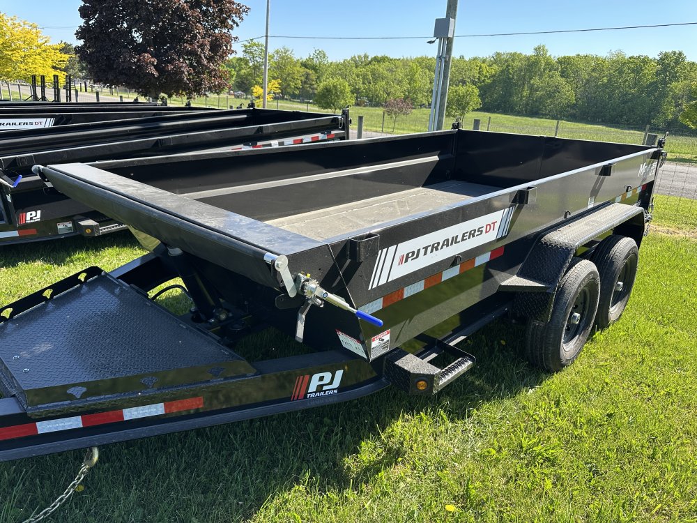 2027 PJ Trailers 14'x83" Low Pro Telescopic Dump