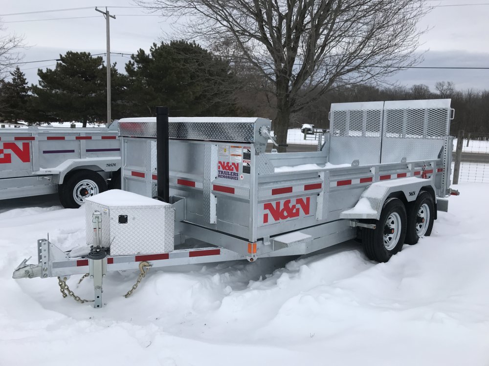 2026 N&N 7x14 Storm STOD5-714G207-L Dump