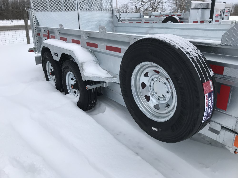 2026 N&N 7x14 Storm STOD5-714G207-L Dump