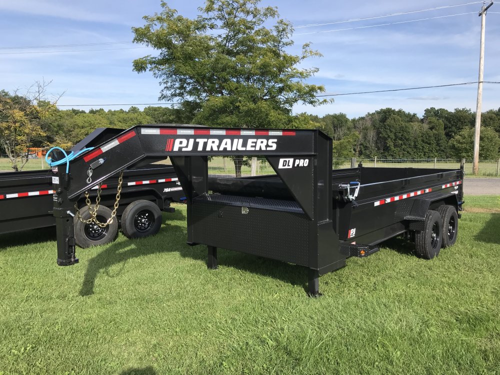 2027 PJ Trailers 16'x83" Low Pro Dump