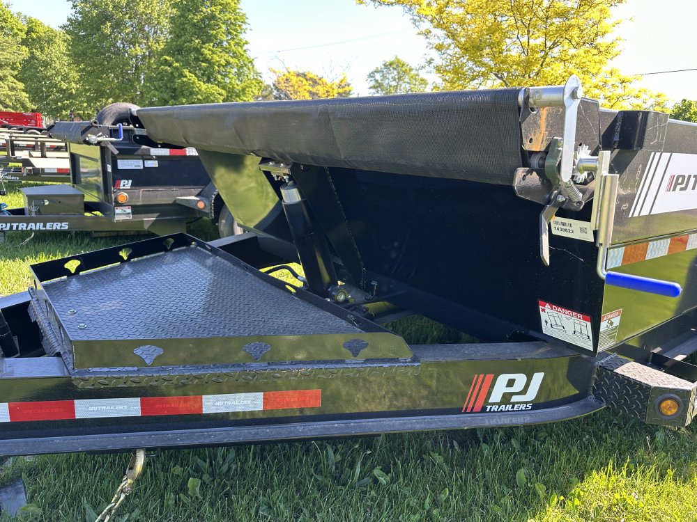 2027 PJ Trailers 14'x83" Low Pro Telescopic Dump