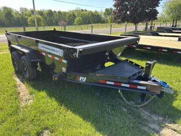 2027 PJ Trailers 14'x83" Low Pro Telescopic Dump