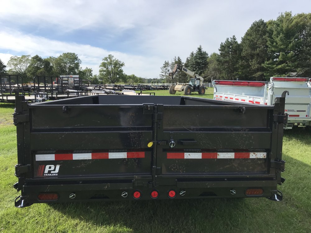 2027 PJ Trailers 14'x83" Low Pro Telescopic Dump