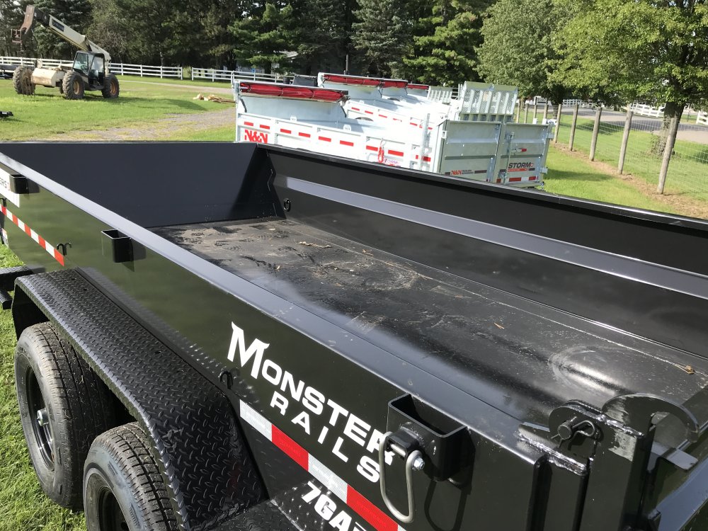 2027 PJ Trailers 14'x83" Low Pro Telescopic Dump