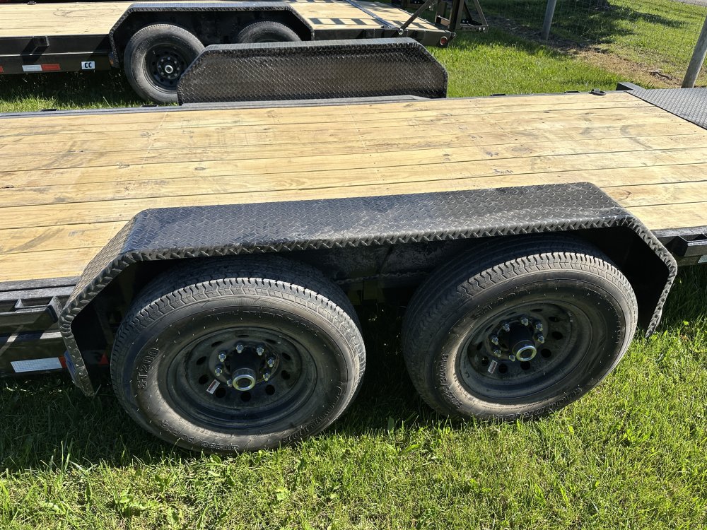 2027 PJ Trailers 20'x6" Channel Equipment Tilt