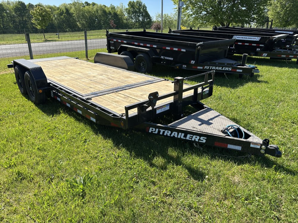 2027 PJ Trailers 20'x6" Channel Equipment Tilt