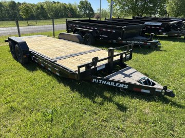 2027 PJ Trailers 20'x6" Channel Equipment Tilt
