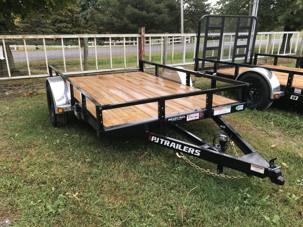 2026 PJ 10'x77" Sngl Axle Channel Utility