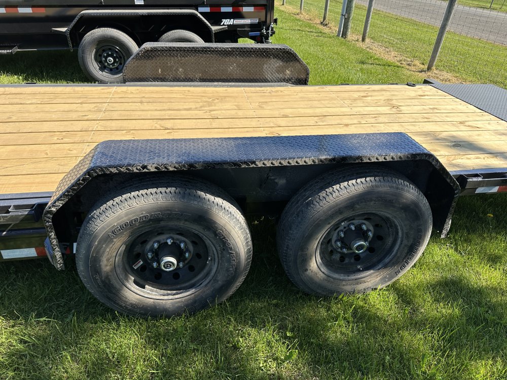2027 PJ Trailers 20'x6" Channel Equipment Tilt