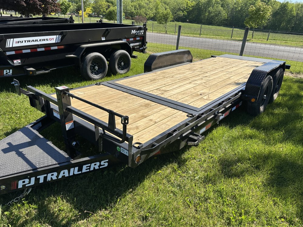 2027 PJ Trailers 20'x6" Channel Equipment Tilt