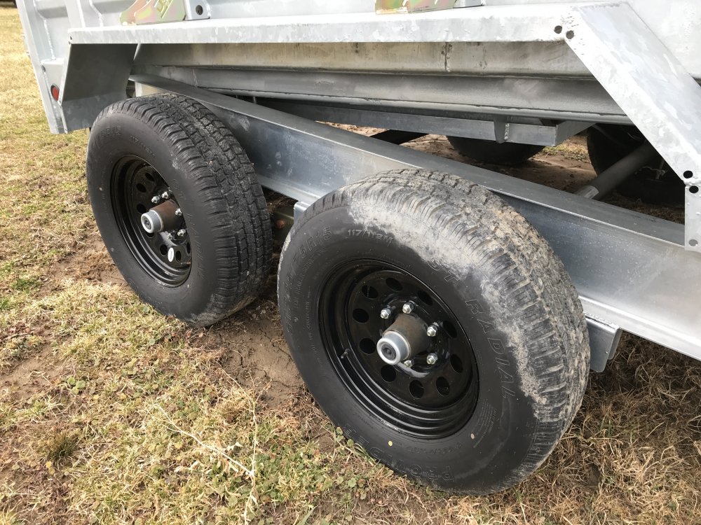 2022 Darpah 12' 72DC Dump