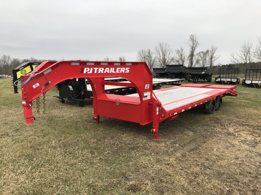 2023 PJ 24' Low-Pro Flatdeck w/8k Axles
