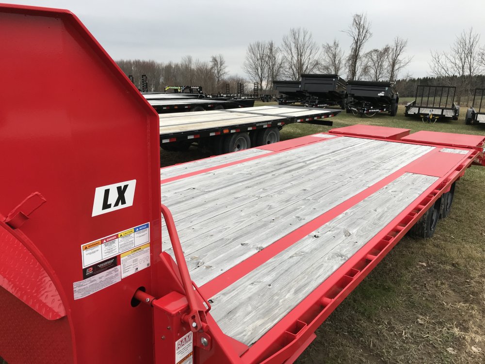 2023 PJ 24' Low-Pro Flatdeck w/8k Axles