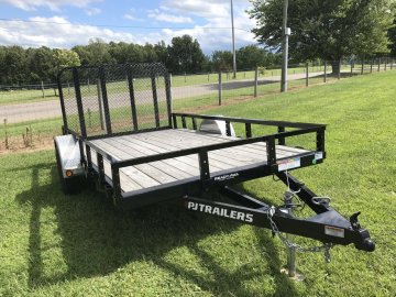2024 PJ 12'x77" Sngl Axle Channel Utility