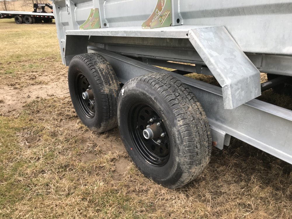 2022 Darpah 12' 72DC Dump