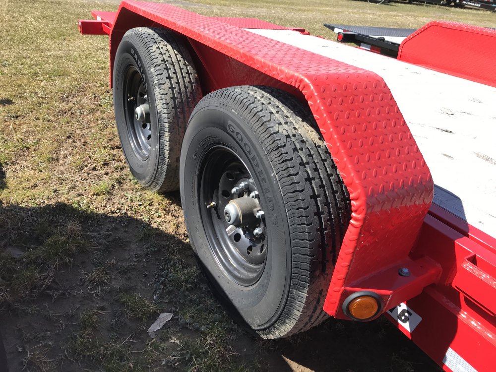 2023 PJ 20'x6" Channel Equipment Tilt