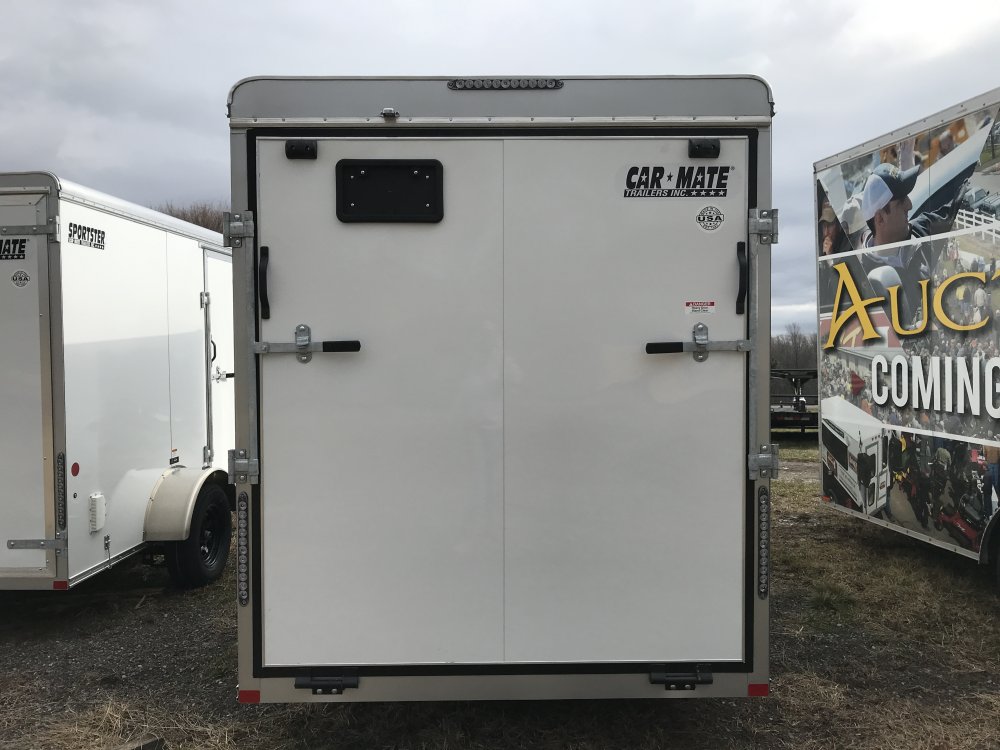 2026 Car Mate CM612ECV 12' Enclosed