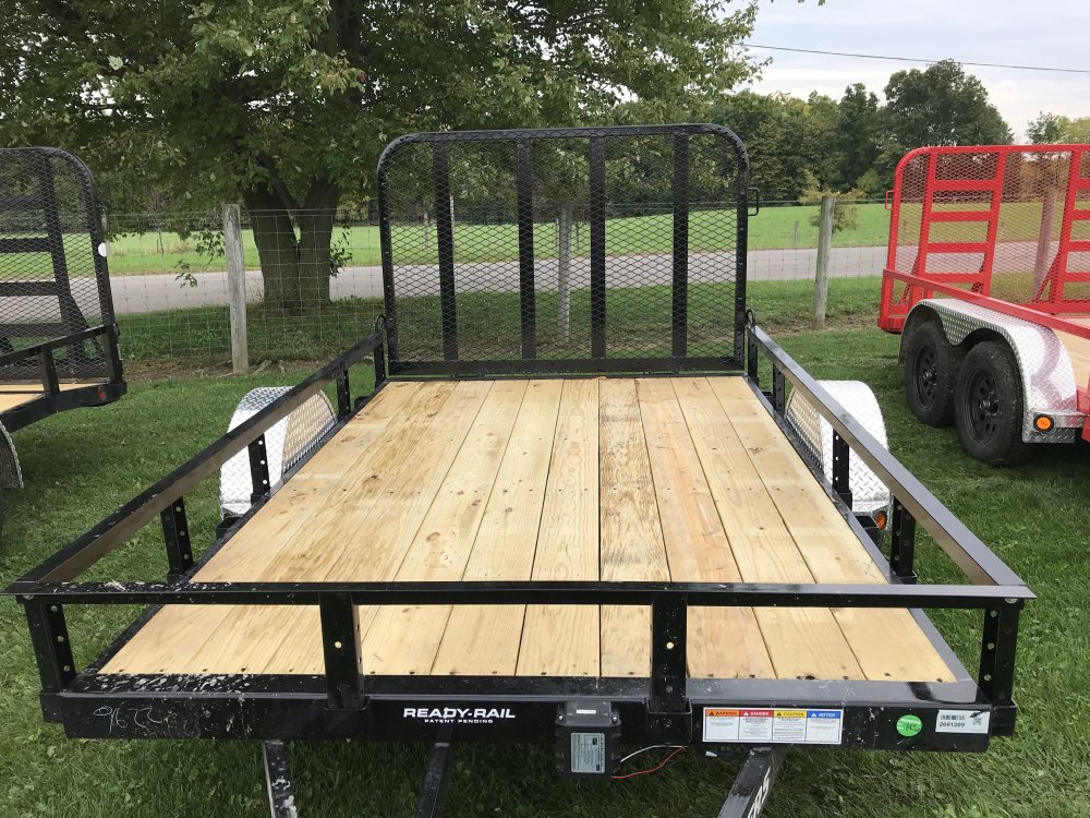 2027 PJ Trailers 10'x77" Sngl Axle Channel Utility