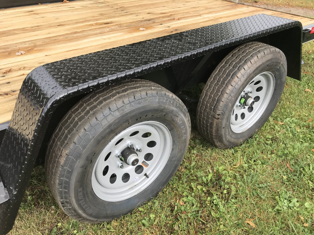 2026 Quality 18' General Car Hauler Fender