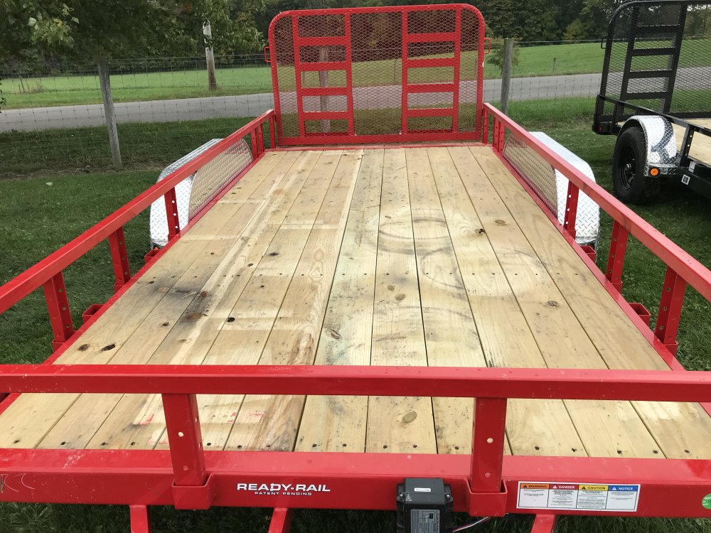 2027 PJ Trailers 16'x83" Tndm Axle Channel Utility