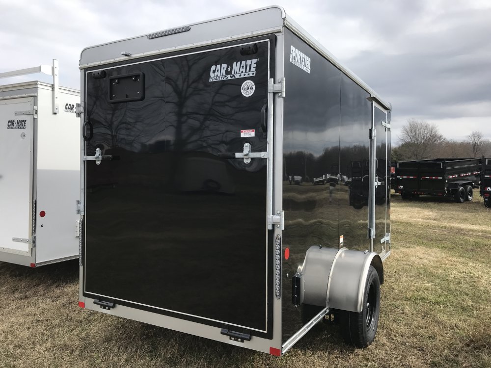 2026 Car Mate CM612ECV 12' Enclosed