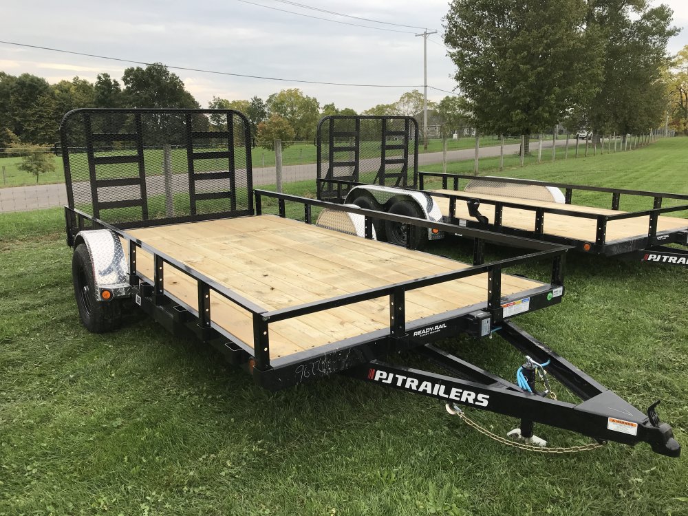 2027 PJ Trailers 14'x83" Sngl Axle Channel Utility