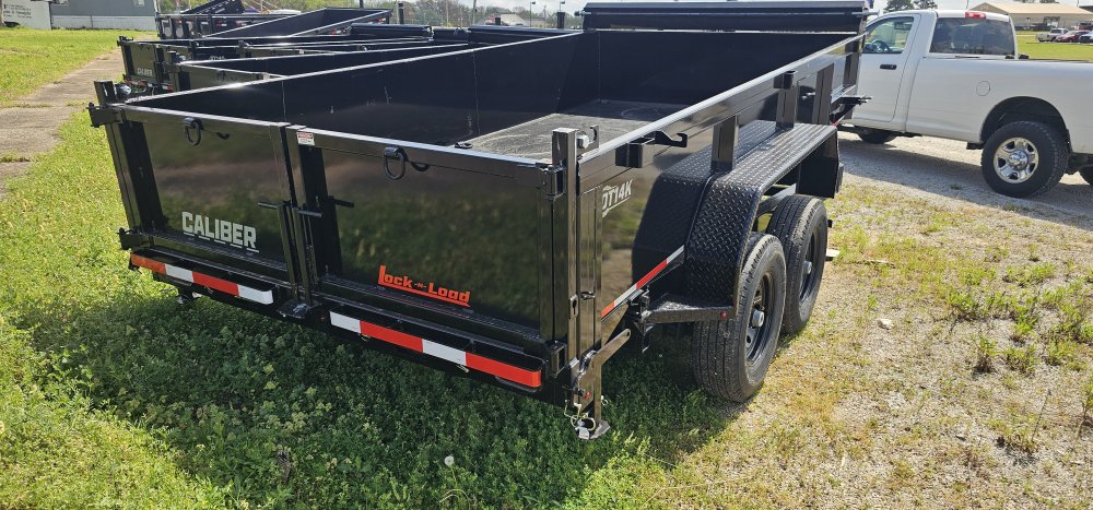 83"x14' Caliber Dump Trailers
