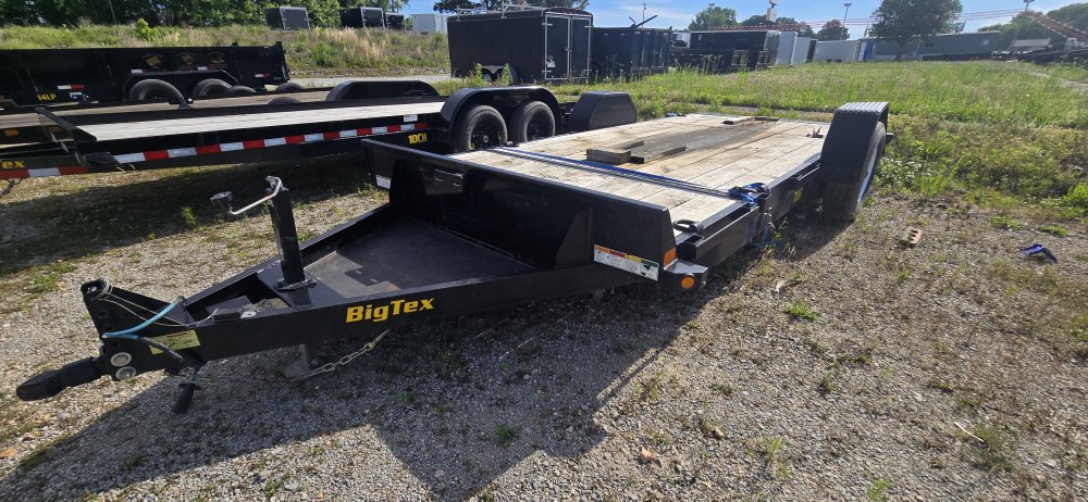 83"x15' Big Tex Tilt Trailers
