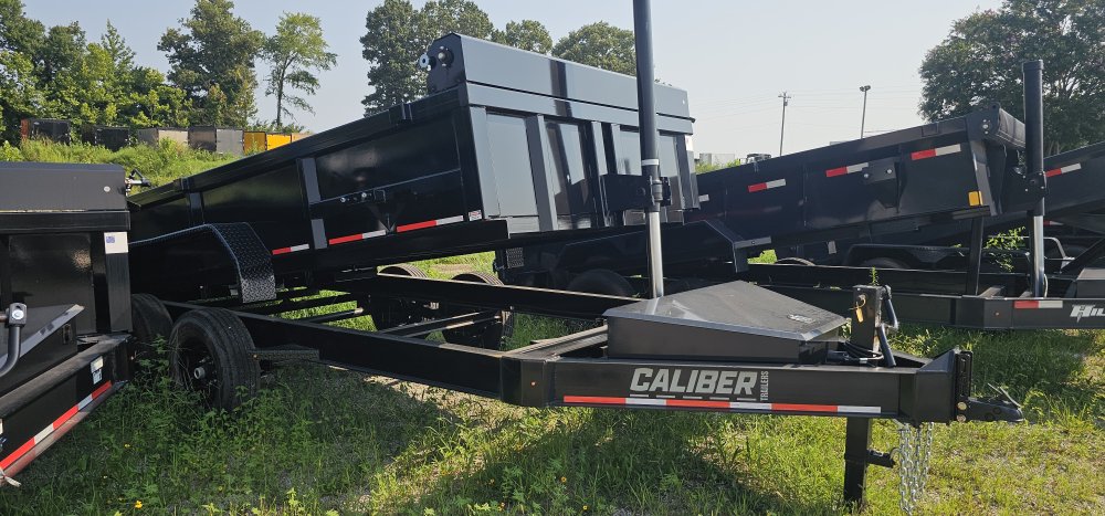 83"x16' Caliber Dump Trailers