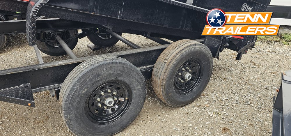 2026 83"x16' Caliber Dump Trailers 24" Walls