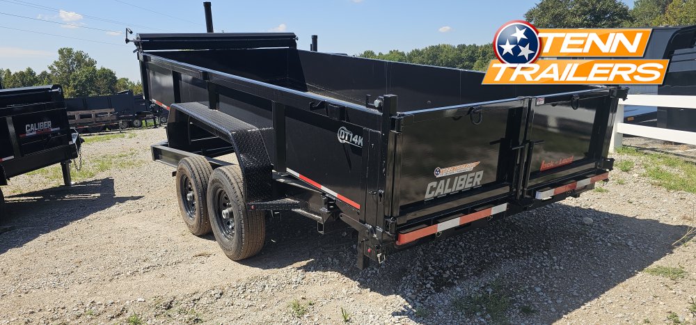 2026 83"x16' Caliber Dump Trailers 24" Walls