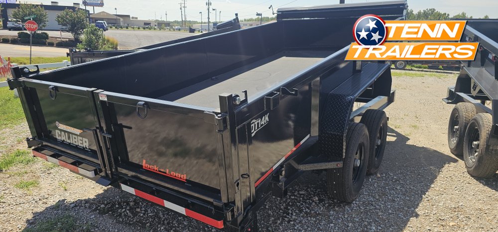 2026 83"x16' Caliber Dump Trailers 24" Walls