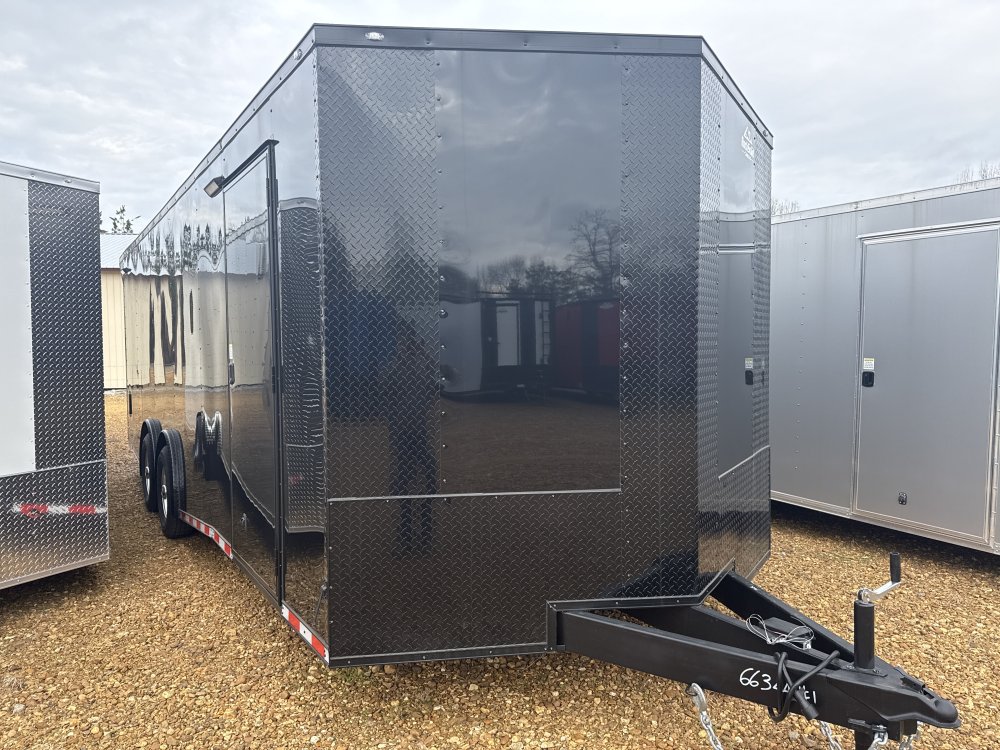 8.5' x 24' x 7' Rock Solid Cargo Enclosed 10k Payload