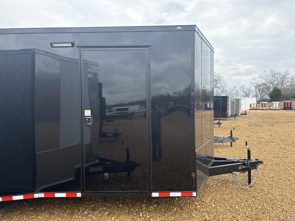 8.5' x 24' x 7' Rock Solid Cargo Enclosed 10k Payload