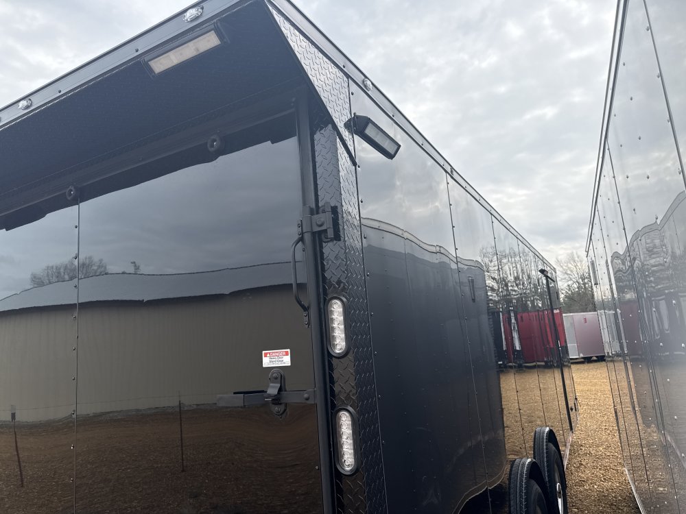 8.5' x 24' x 7' Rock Solid Cargo Enclosed 10k Payload