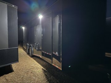 8.5' x 24' x 7' Rock Solid Cargo Enclosed 10k Payload