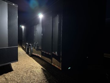 8.5' x 24' x 7' Rock Solid Cargo Enclosed 10k Payload