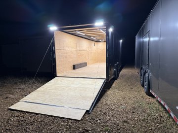 8.5' x 24' x 7' Rock Solid Cargo Enclosed 10k Payload