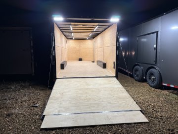 8.5' x 24' x 7' Rock Solid Cargo Enclosed 10k Payload