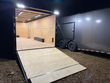 8.5' x 24' x 7' Rock Solid Cargo Enclosed 10k Payload