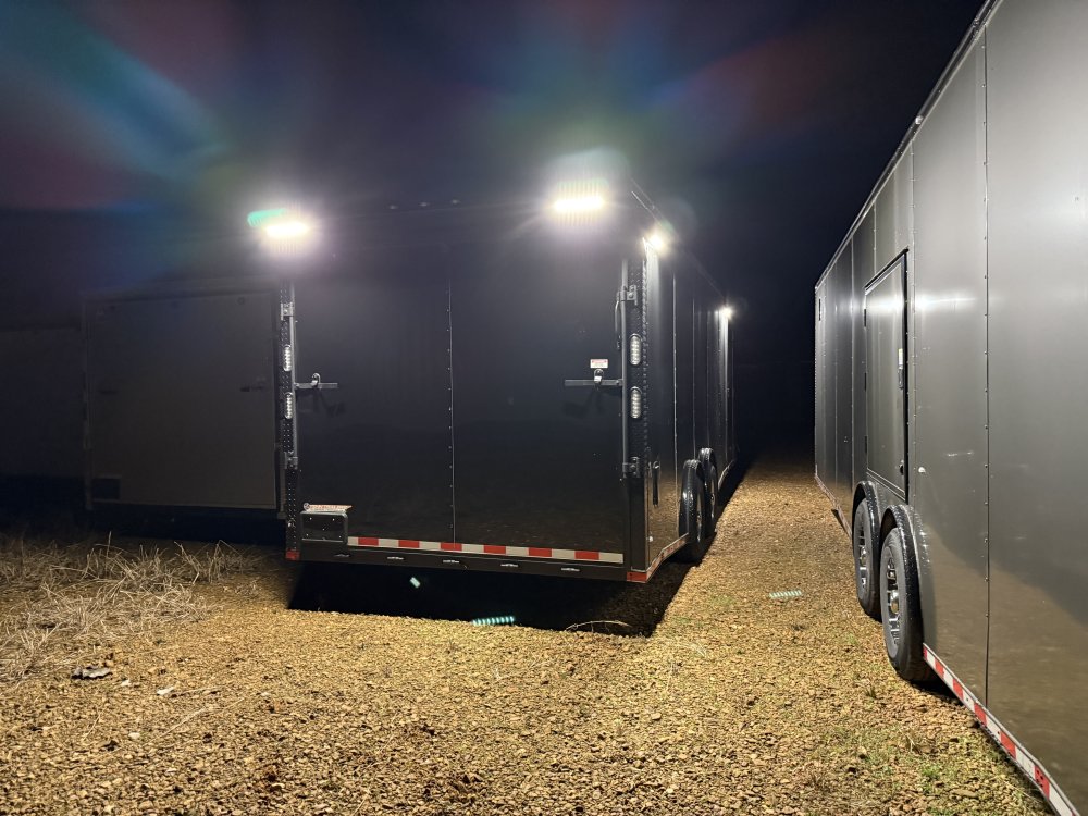 8.5' x 24' x 7' Rock Solid Cargo Enclosed 10k Payload