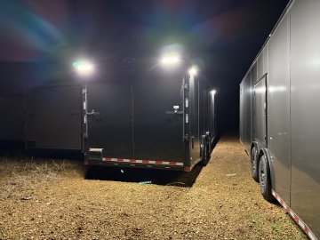 8.5' x 24' x 7' Rock Solid Cargo Enclosed 10k Payload