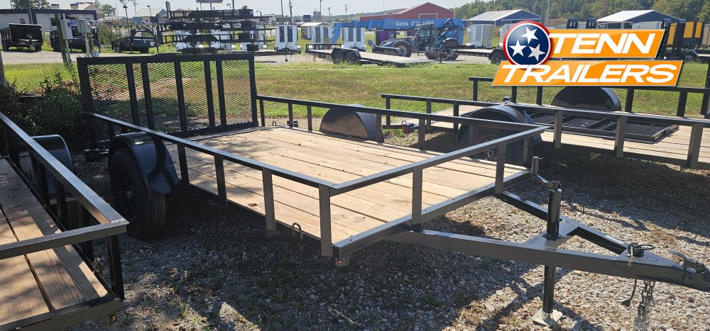 6' 4"x12' L&O Single Axle Utility Trailer