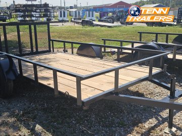 6' 4"x12' L&O Single Axle Utility Trailer
