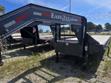 102"x40' East Texas Gooseneck Flatbed