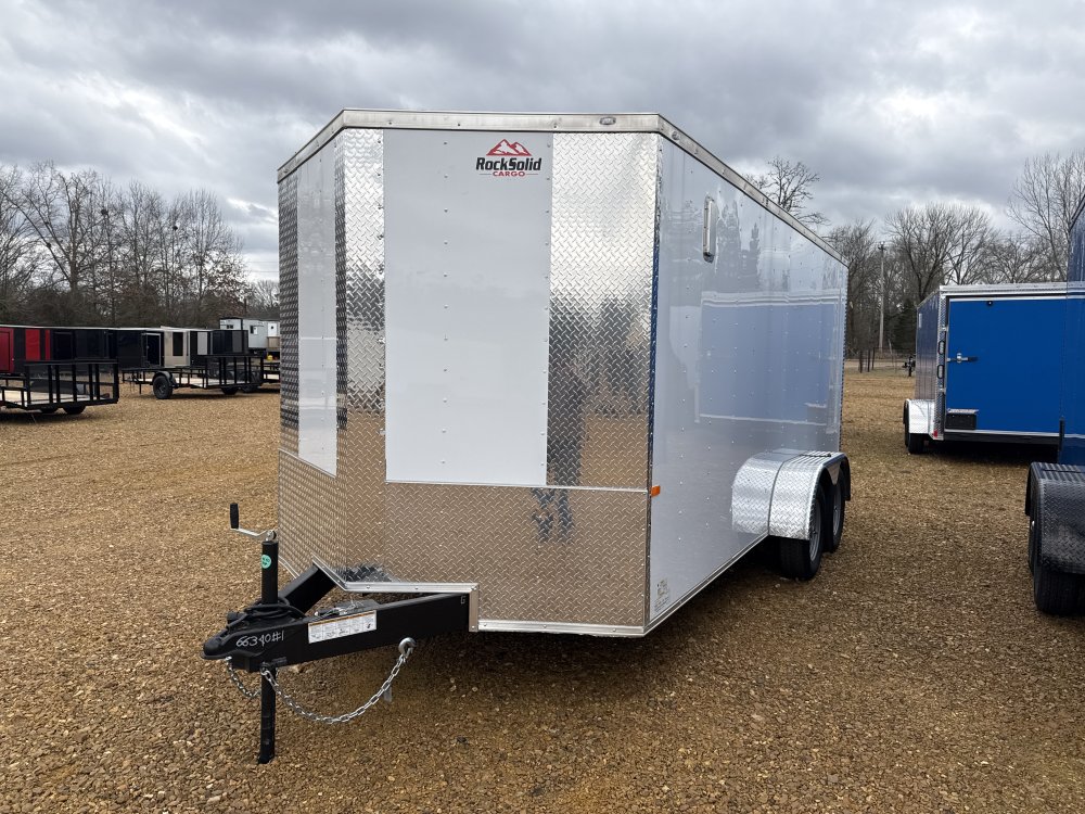 7'x16' Rock Solid Cargo Enclosed