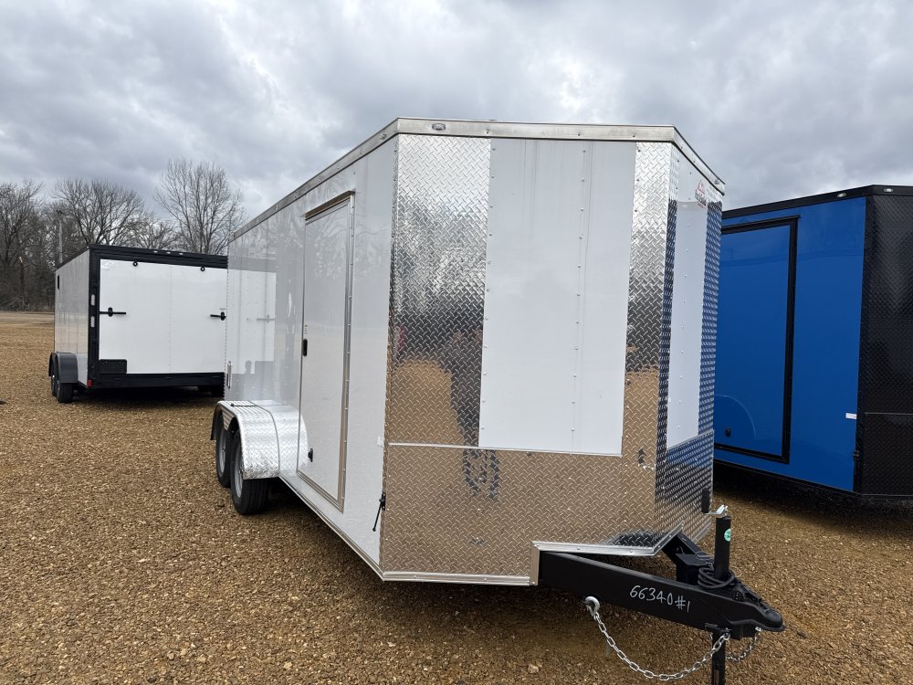 7'x16' Rock Solid Cargo Enclosed