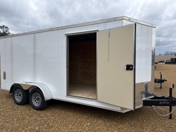 7'x16' Rock Solid Cargo Enclosed